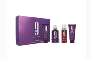 KIT AFNAN 9PM EDP F 100 ML 4 PIEZAS